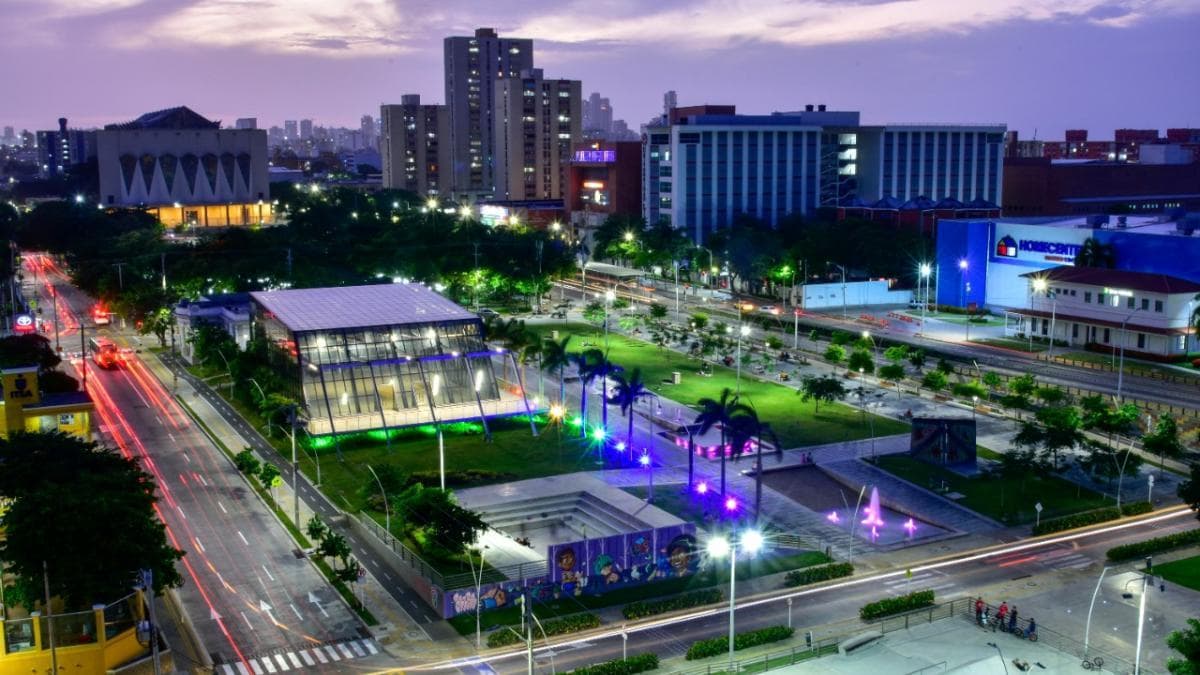 Barranquilla — Plaza Nocturna